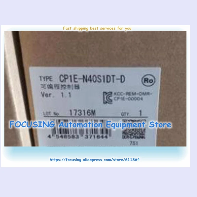 

CP1E-N40S1DT-D новый оригинальный модуль PLC в коробке