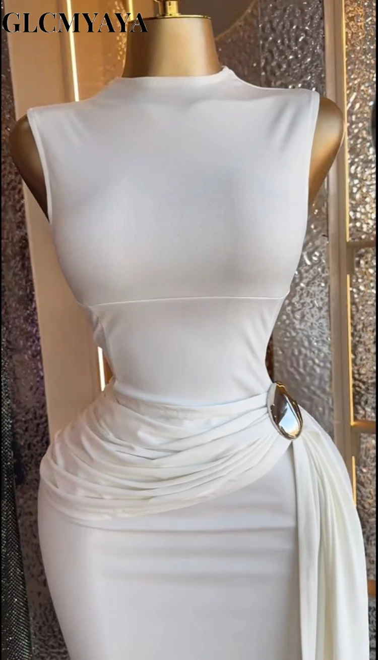 فستان سهرة حرير فاخر