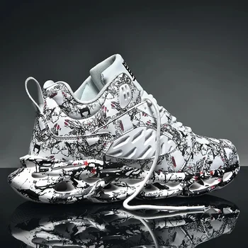 2024 New Basketball Shoes Men Anti Slip Basketball Sneakers Training Walking Shoes Men Light Weight Sport Sneakers Plus size 46 1
