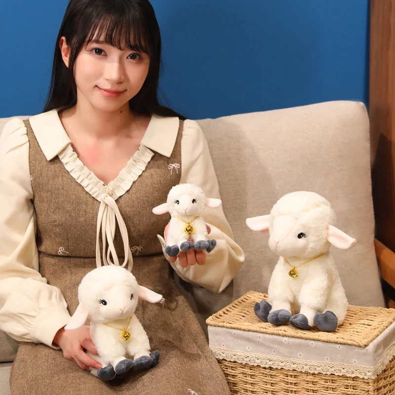 Niedliches Schaf Kuscheltier Plüschtier Für Zuhause Geschenk_voghion.com