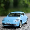 1/36 Volkswagen New Beetle Sedan Toy Car For Children RMZ CiTY Diecast Vehicle Miniature Model Pull Back Collection Gift Boy 3