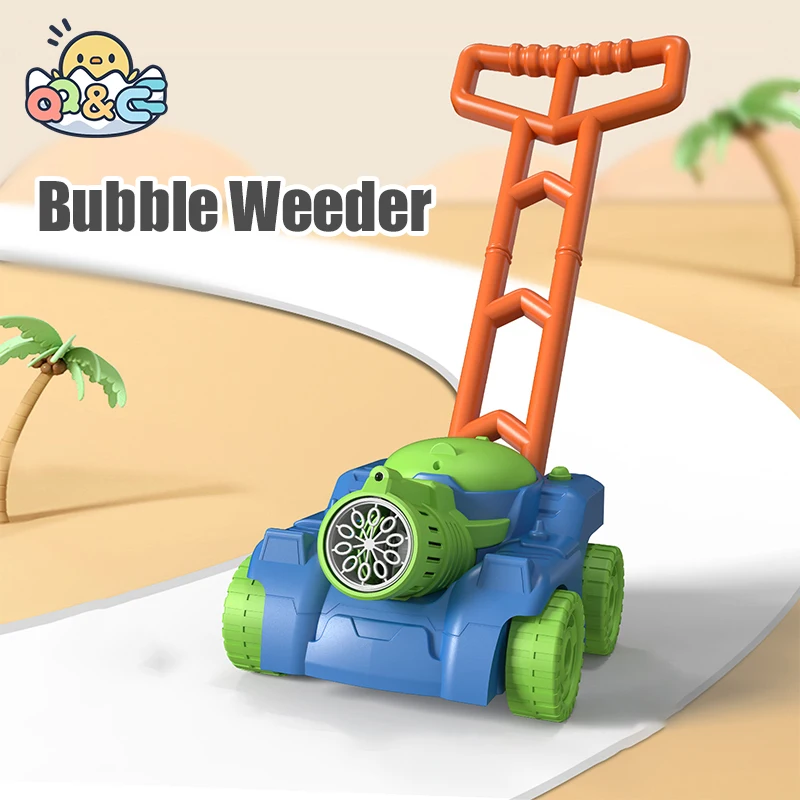 Automatic Lawn Mower Bubble Machine Weeder Shape Blower Baby