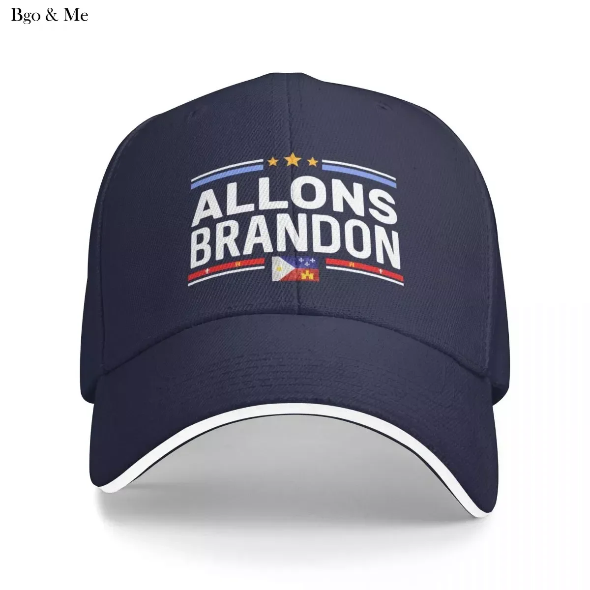 

2023 New Allons Brandon Louisiana Acadiana Flag American Flag Lets Go Brandon Baseball Cap Luxury Brand Beach Bag Luxury