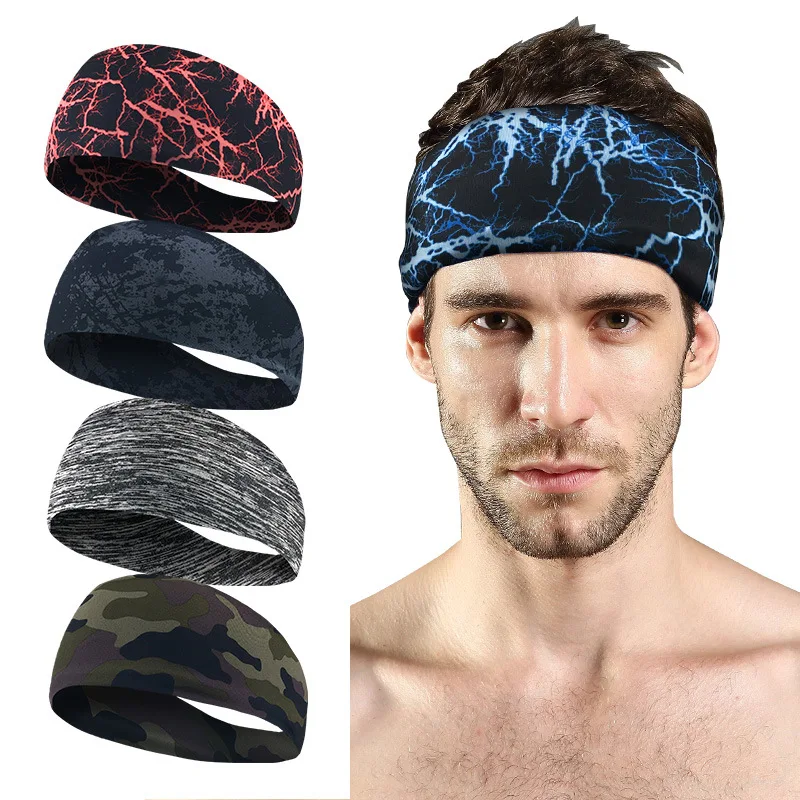 

Exercise Headband Sweat Absorbing Breathable Exercise Bandana Running Fitness Exercise Antiperspirant Yoga Headband