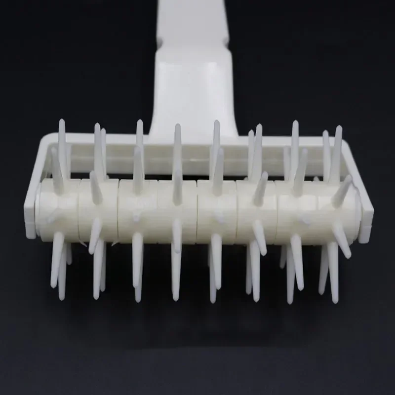 Baking Cooking Tools Pizza Rolling Pin Punch Pastry Rolling Pin Pie Embossing Dough Process Dry Dough Pie Hole
