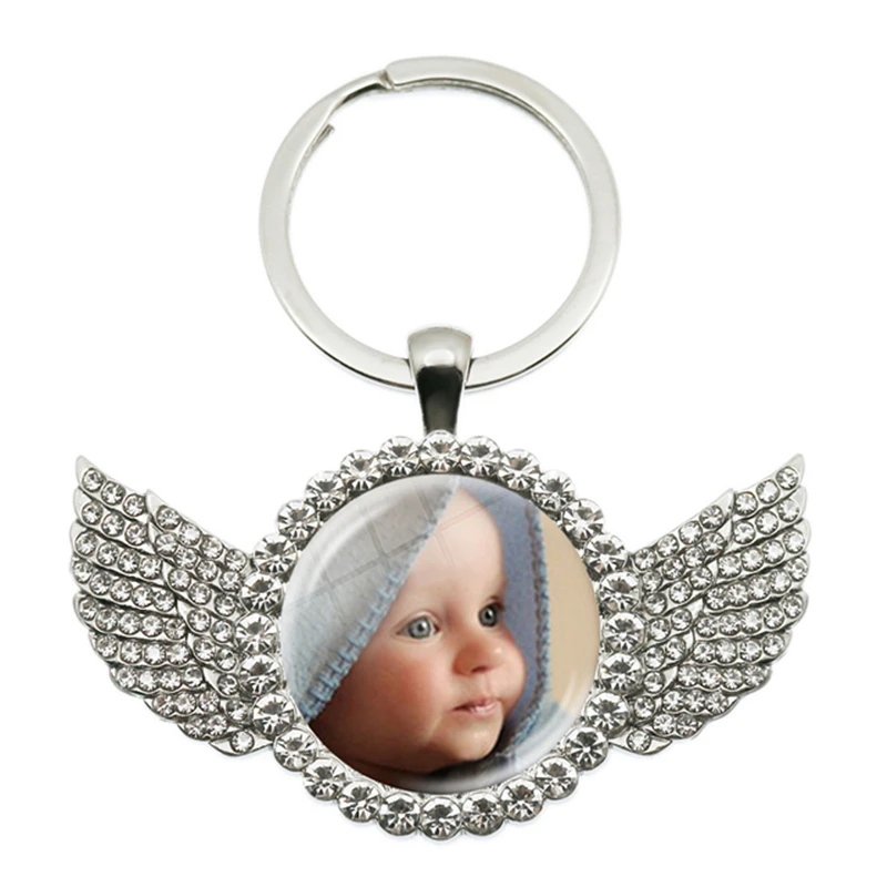 Key Chains Personalized Custom Photo Mum Dad Baby Children Grandpa Parents Custom Designed Gift For Family Anniversary