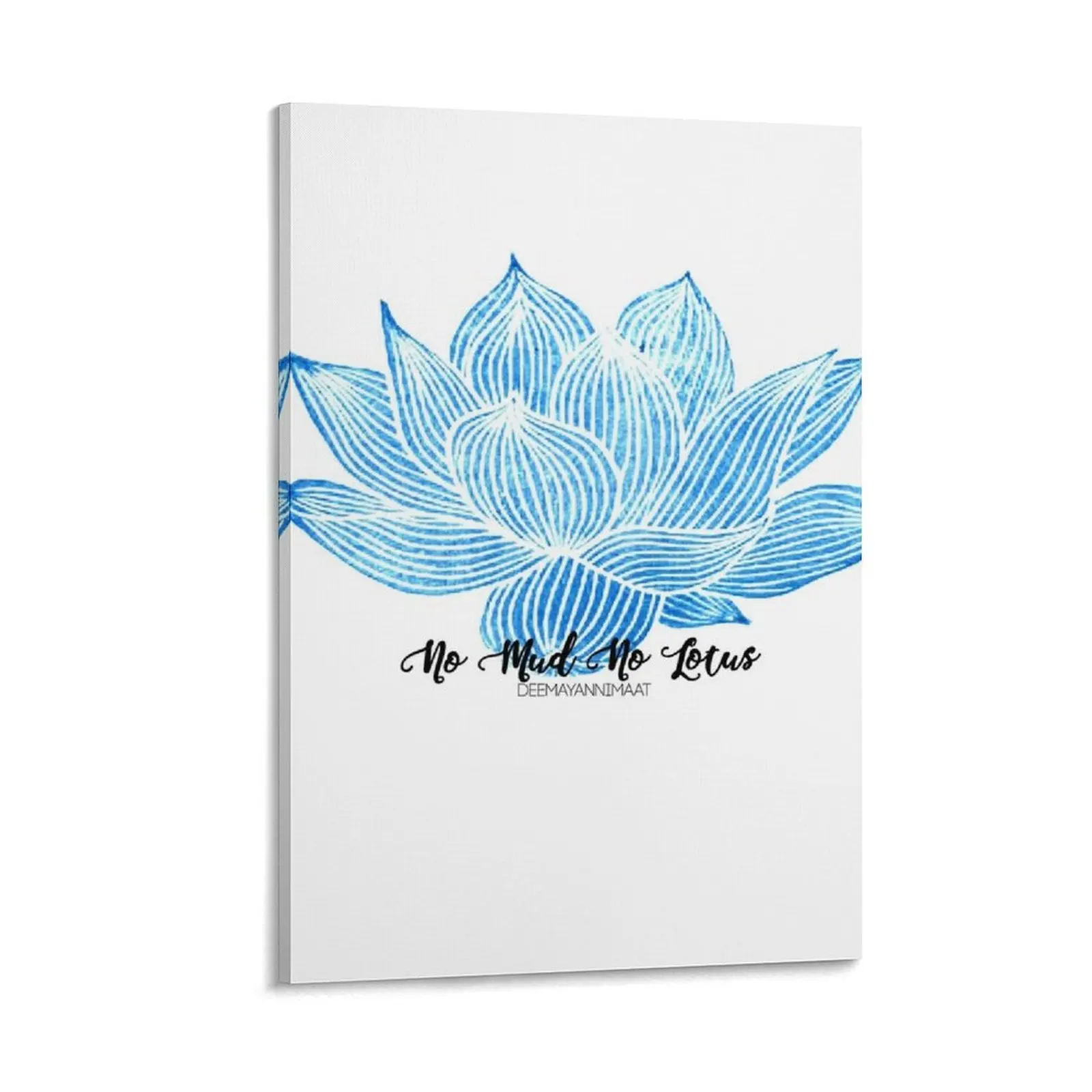 

No Mud No Lotus Canvas Painting home decors accessories wall art luxury home decor Decoration for home
