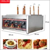 XEOLEO Electric Noodle Maker Pasta Cooker 6 Baskets Cooking Flour/Dumpling Machine Commercial Stainless steel Boiler for Kitchen 2