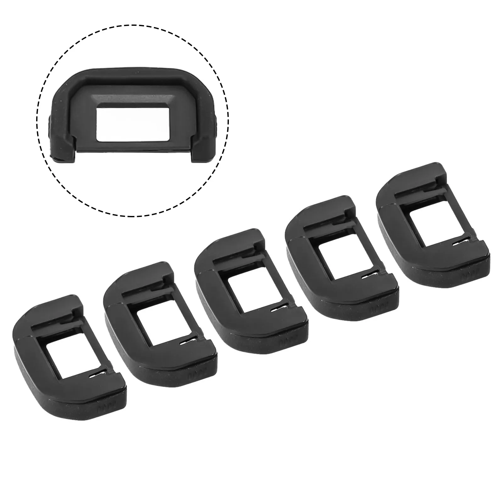Description Picture 6 of item5pcs EF Eyecups Rubber Replacement Eyecup Eyepiece for Iconic Brand 600D 550D 700D 500D 1000D Parts Viewfinder Kit