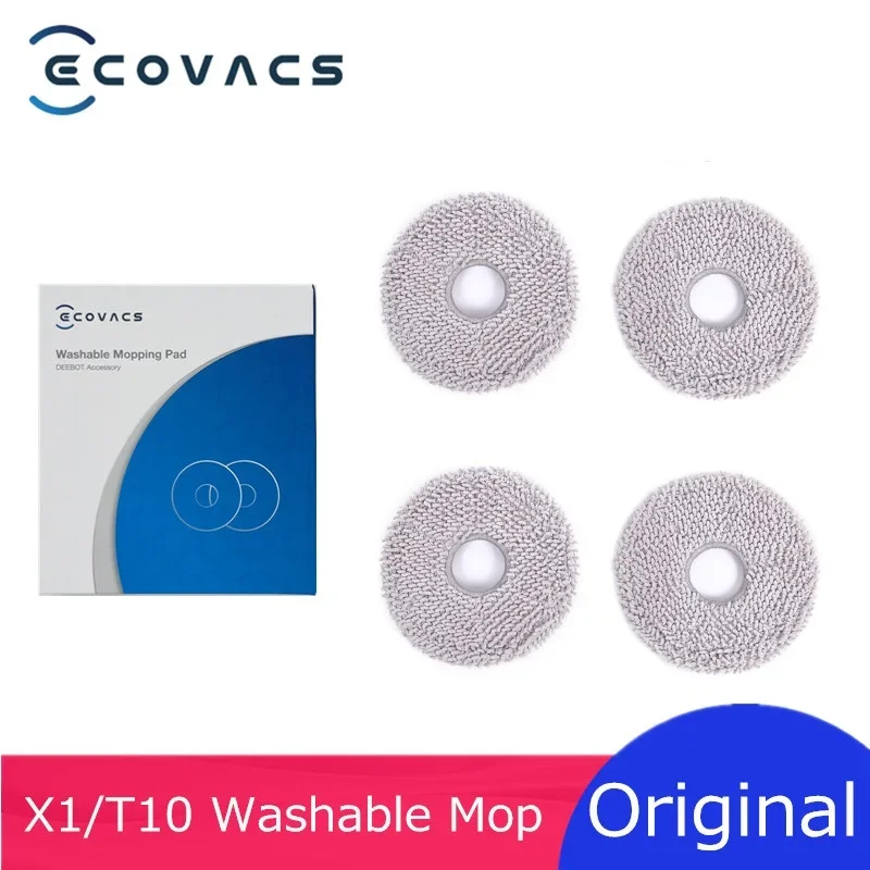 Original Ecovacs Deebot T20 Pro Lavável Mopoing Pad para x1 Omnit10 Omniturbo Robot Aspirador Peças de Reposição Acessório
