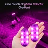 1 PC Multi Color Car Light Wireless LED Touch Light Roof Light Sensor Read Lamp Mini USB Charging Light Car Interior Accessories 1