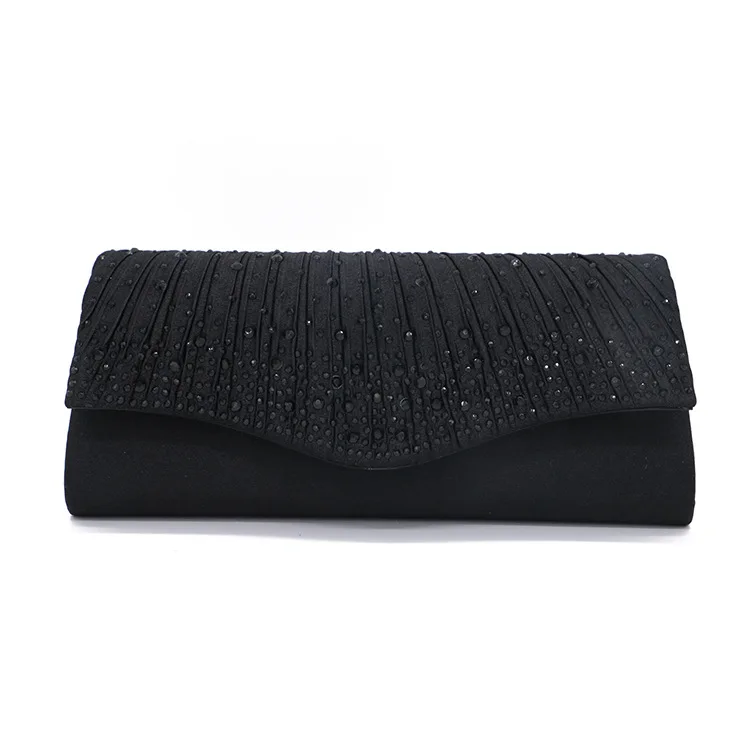 

MONNET CAUTHY Summer New Evening Bags Fashion Wedding Party Luxury Clutch Bag Solid Color Apricot Wine Red Black Bags