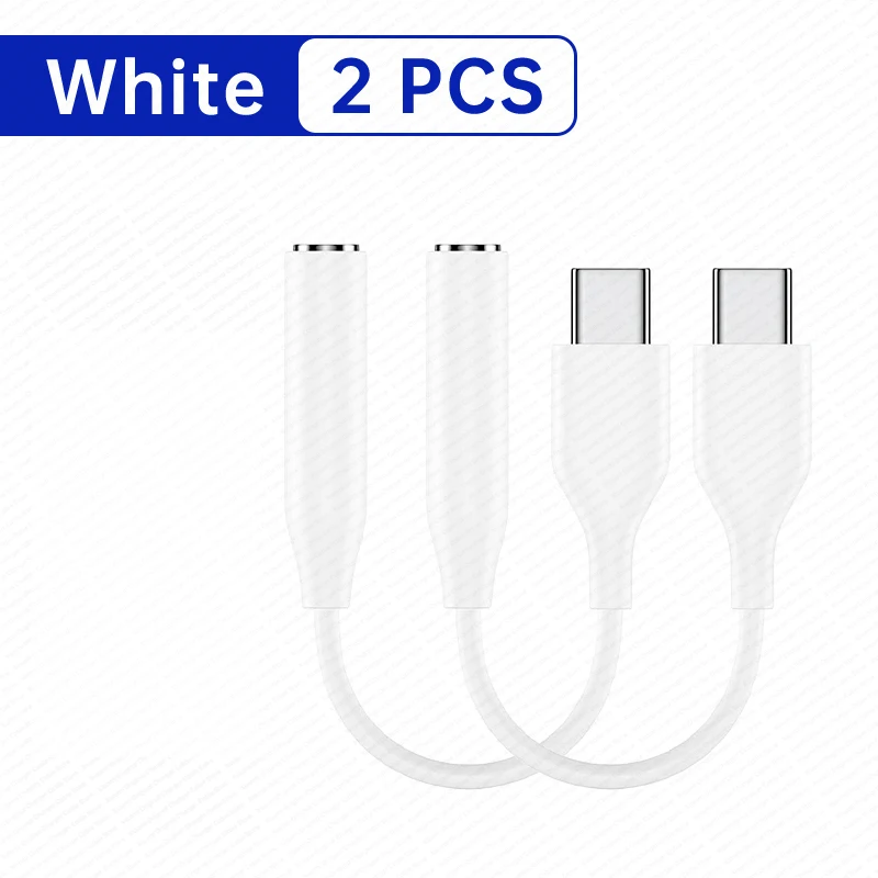 White 2pcs