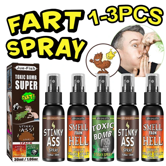 Fart Spray Extra Bain Mauvaise Odeur Jouets pour Adultes ou Enfants, Drôle,  Délicat, Odeur, Toxique, Puissant, Vaporisateur Stinky - AliExpress