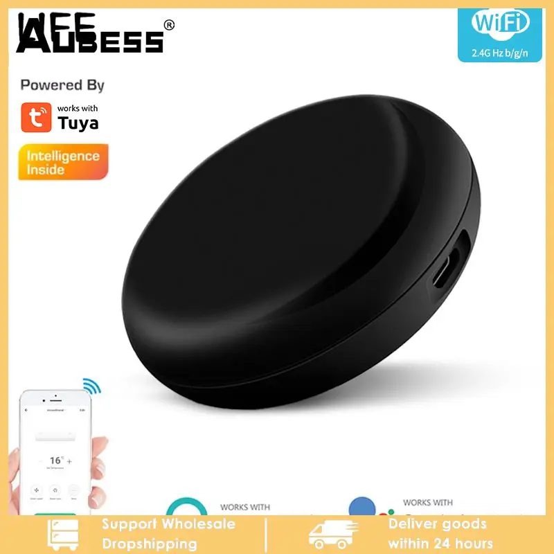 

Tuya WiFi IR RF Bluetooth Smart Remote Control For Air Condition TV Smart Home Infrared Controller For Alexa