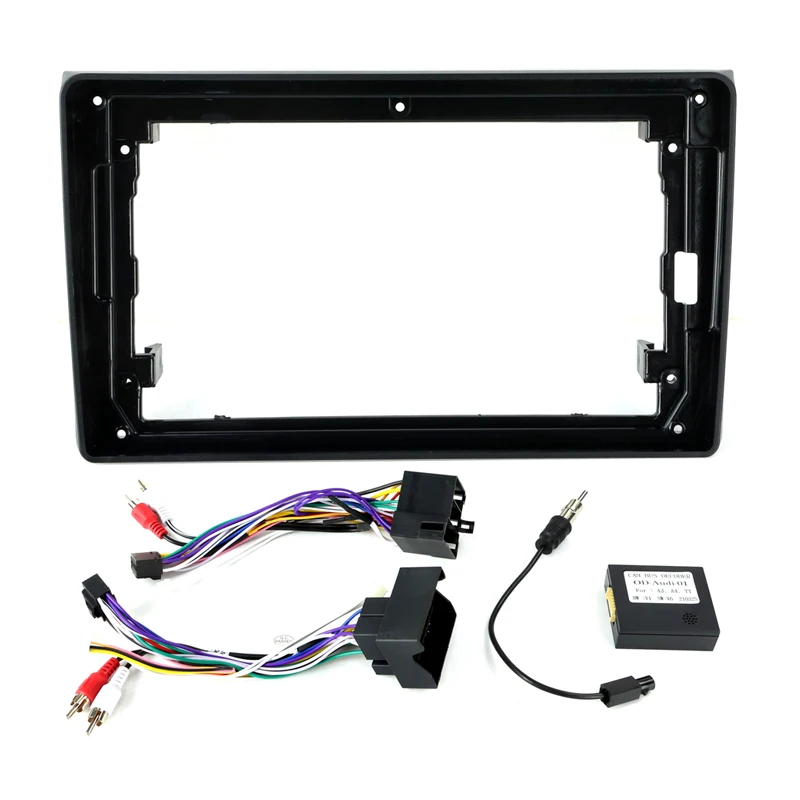 MEKEDE ƿ A4  ڵ  ٸ ġ, 9 ġ  г Ʈ ŰƮ, ׷ ڵ  ׷ DVD ÷̾, GPS ׺̼, 2din