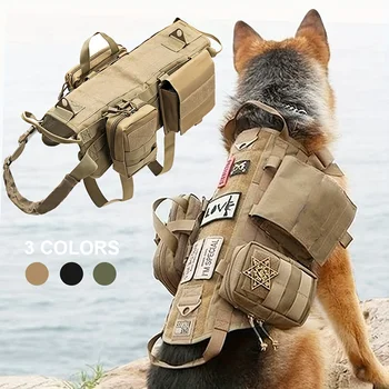 4PCS No-Pull Dog Harness Set 1