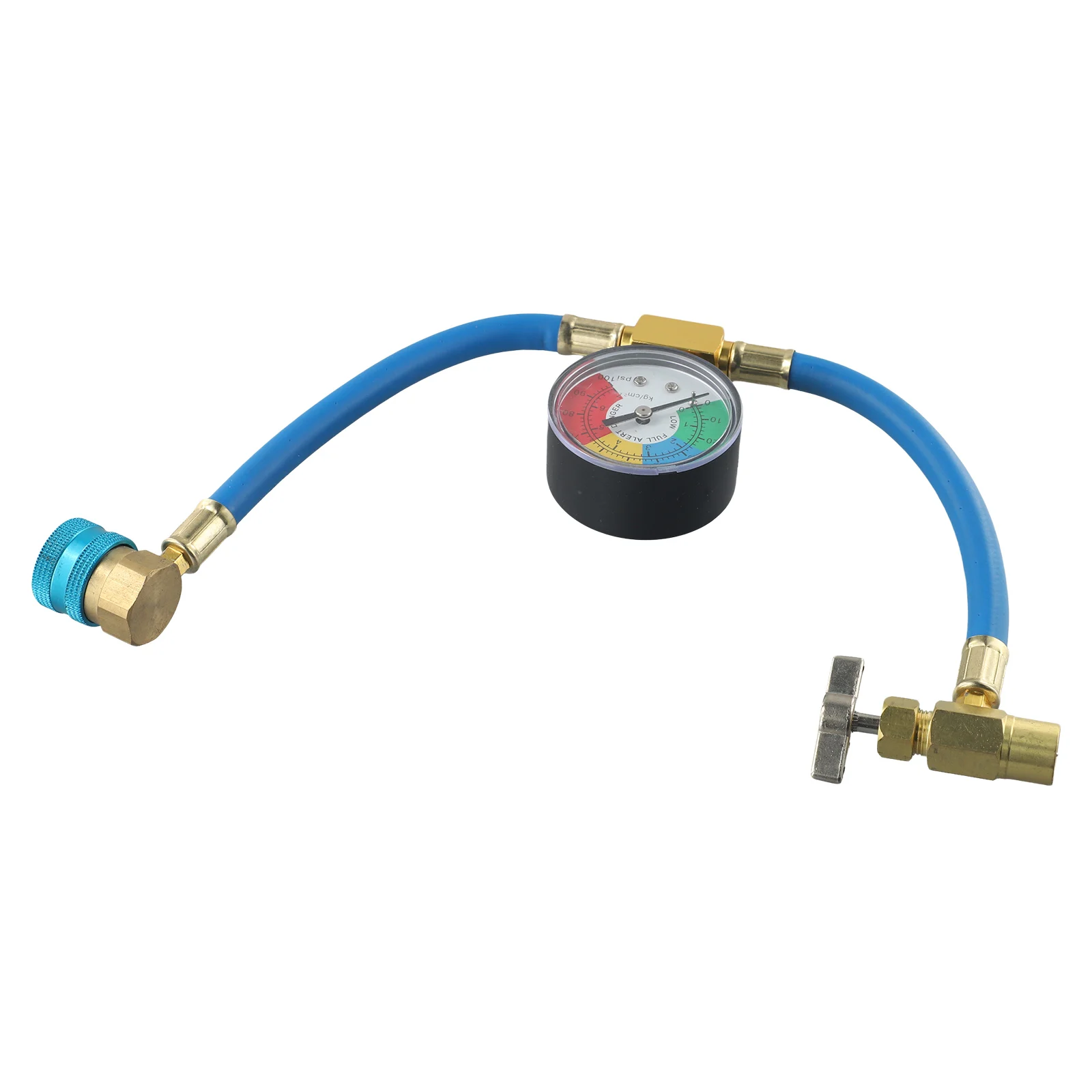 

A/C R-1234yf Charging Hose With Manifold Gauge Coupler Kit For Car Air-conditioning Refrigerant-Pressure Charging Hose