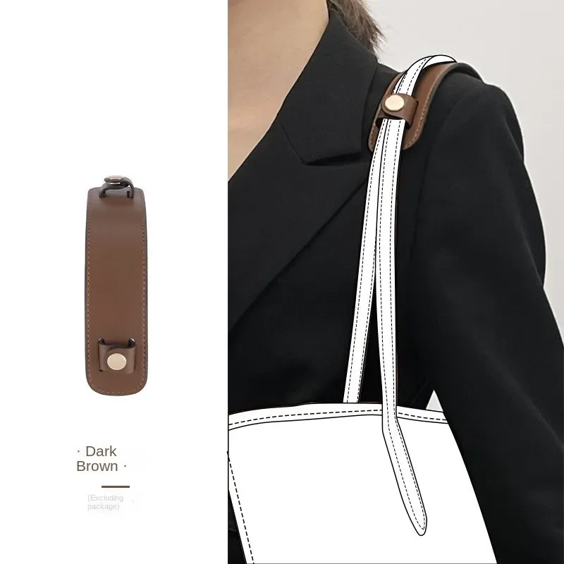 HAVREDELUXE Bag Shoulder Pad For Coach Tote Bag City33 Dark Brown Inner