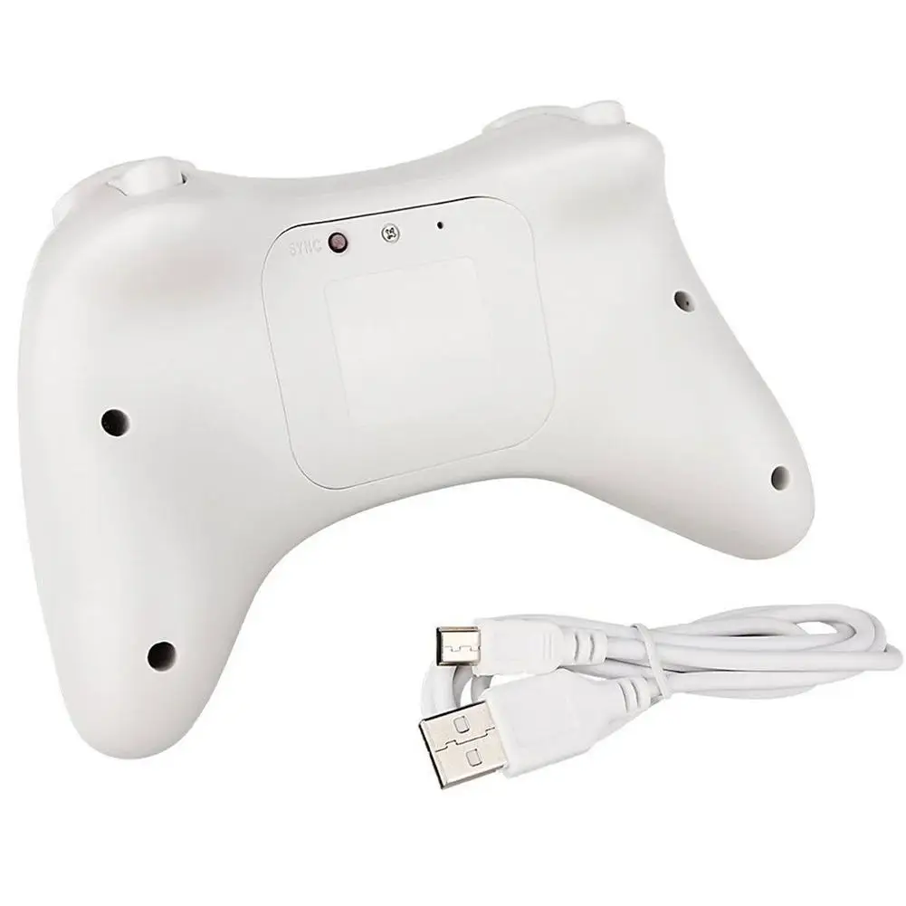Wireless Classic Pro Controller Joystick Gamepad for Nintend Wii U Pro with USB Cable Wireless Remote Controller for Wii U
