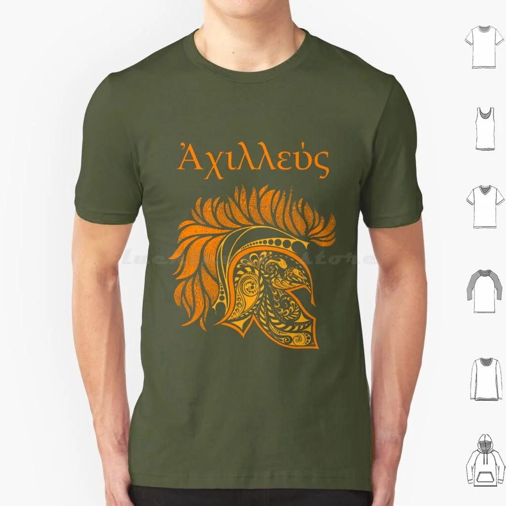 Maglietta Achille Uomo Donna Bambini 6Xl Achille Total War Troy Total War Troy Trojan Horse Hoplite Greca Hoplite Grecia
