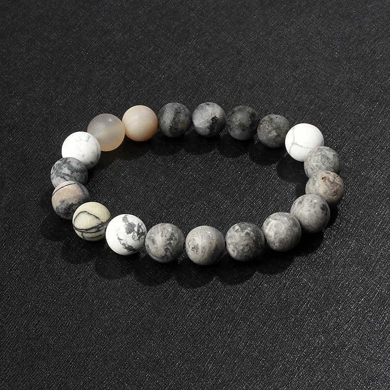 2022 Universe Solar System Bracelet Women New Natural Stone Eight Planets Bracelet Men Best Friends Gift Universe Couple Jewelry