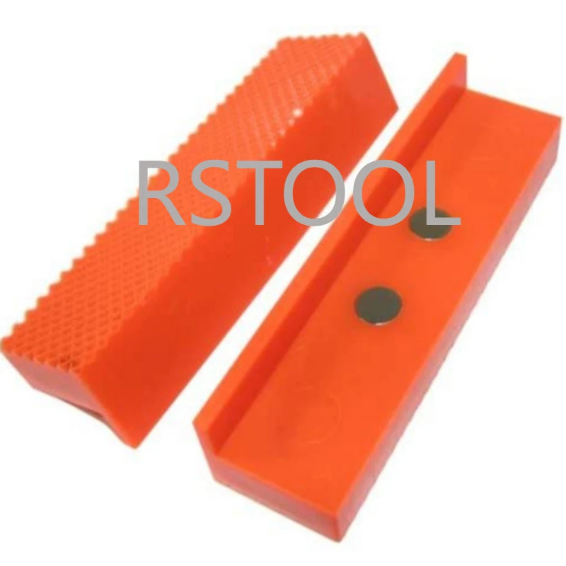 Soft Pad Jaws Rubber Metal Vise Vise Protection Strip 2pcs
