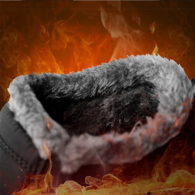 Men Shoes Slip On Fur Winter Shoes Fashion Men's Sneakers For Winter Casual Sneaker Chaussure Hommes Leisure Loafers Men Tenis