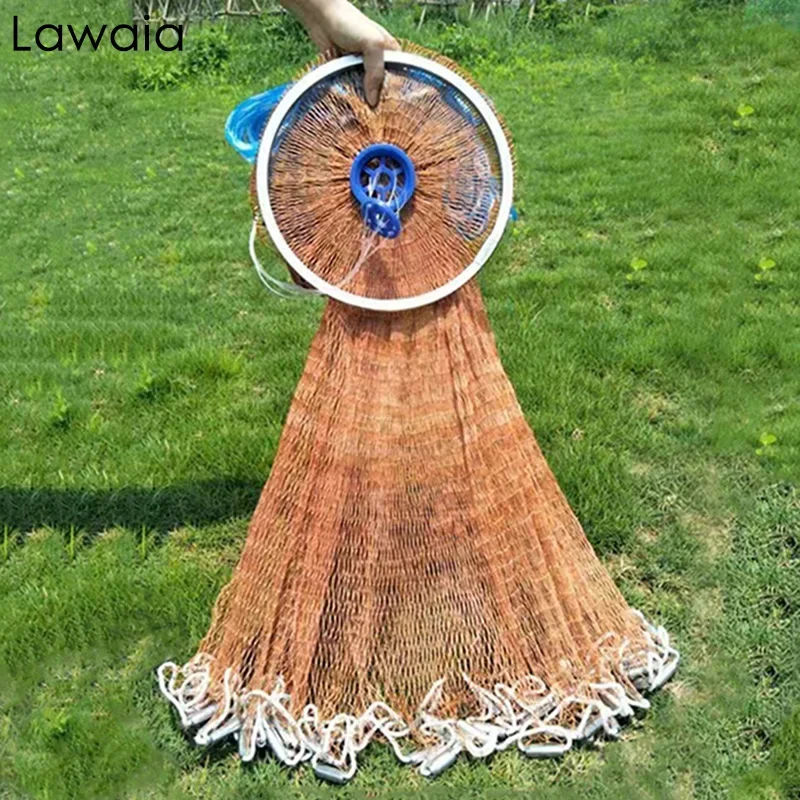 Hand Thrown Fishing Cast Net 1
