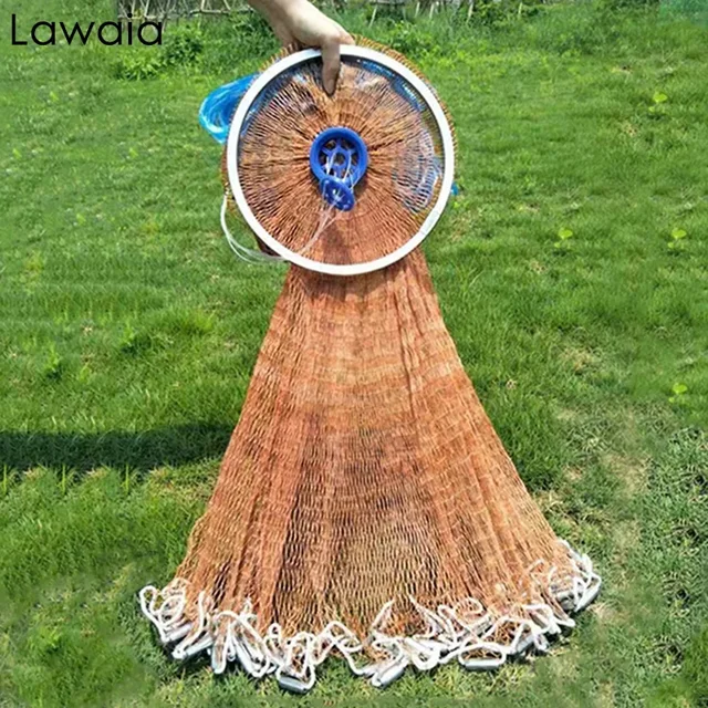 Hand Thrown Fishing Cast Net 1