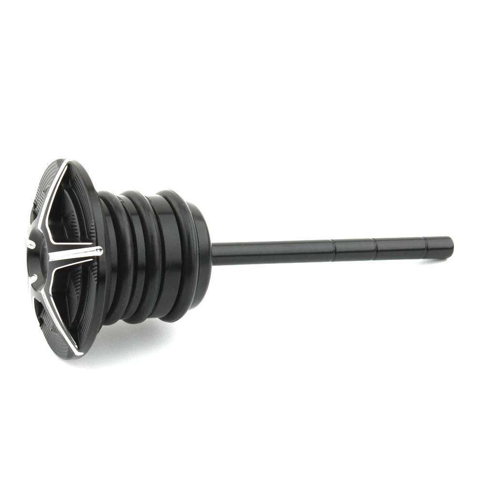 

Motorcycle Modification Burst Groove Oil Dipstick Accessory Is Suitable For Harley-Davidson FLS Slim 2012 - 2017