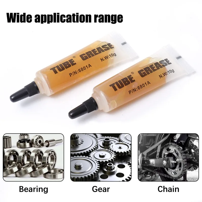 Bearing Gear Chain Grease Machinery Gear Grease Bearing Oil Bicycle Wheel Lubricant Plastic 10g silicone grease lubricant silicone grease grease lubricant