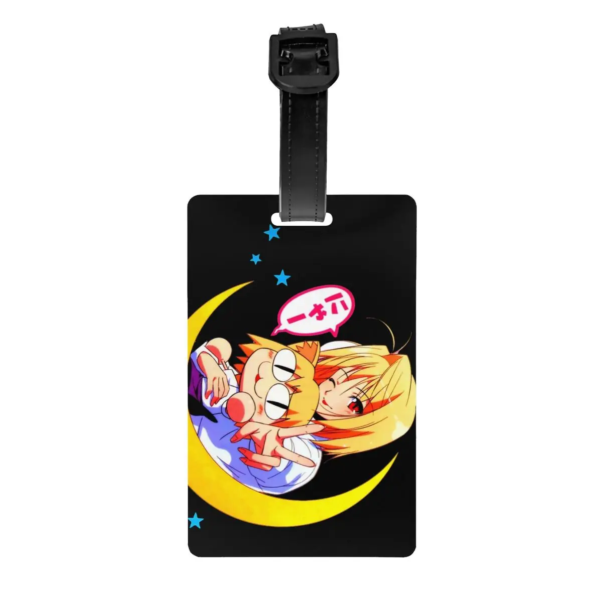 

Neco Arc Luggage Tag for Suitcases Tsukihime Manga Privacy Cover ID Label