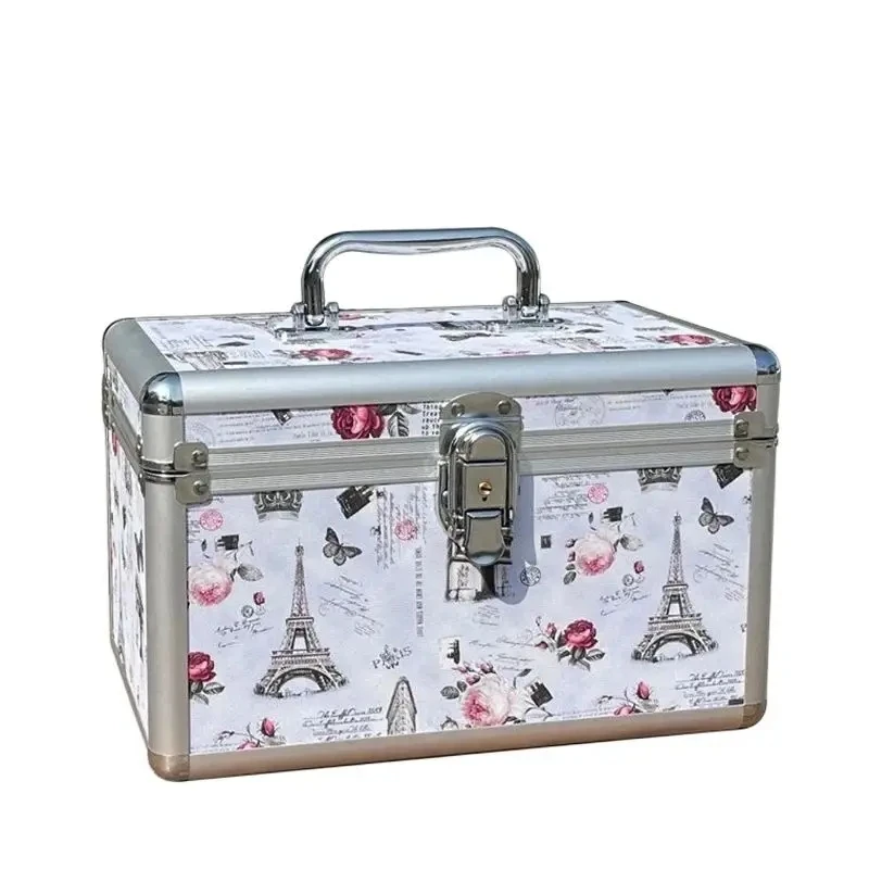 

Professional Makeup Tool Storage Box Makeup Artist Large Capacity Portable Cosmetic Storage Box Multifunctional Home Storage Box