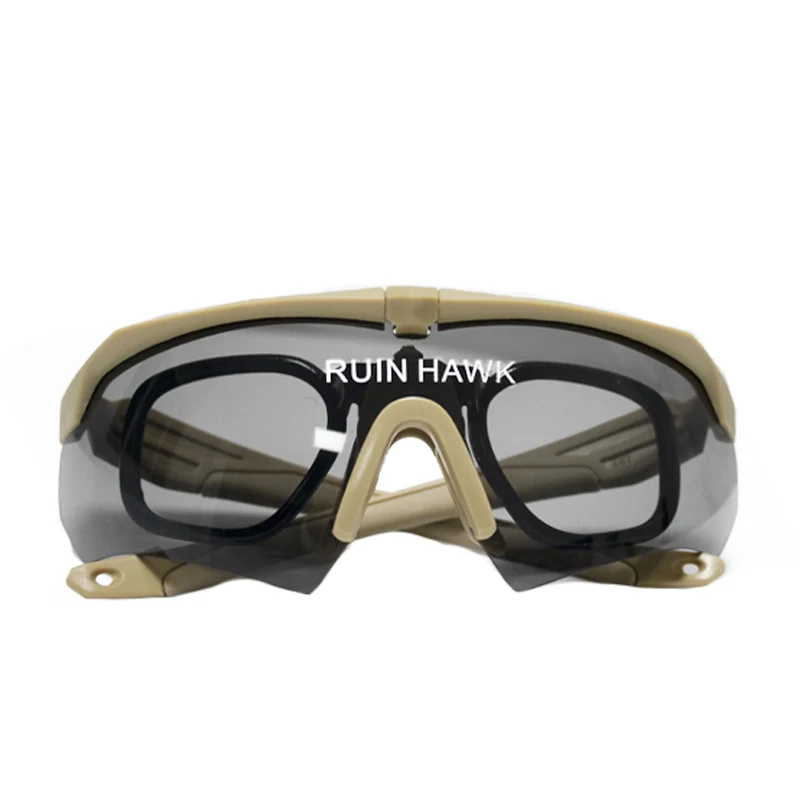 Outdoor Military Equipment Tactical Glasses Mountain Cycling Sports Sunglasses Hunting Air Gun Shooting Protective Glasses polarized sports glasses,tactical goggles,uv protection glasses,shooting glasses