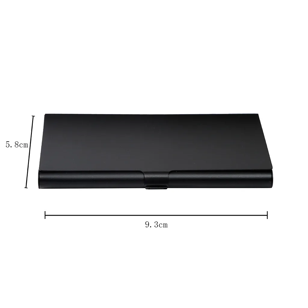 Credit Card Holder Men Slim Antiprotect Travel Id Cardholder Women Rfid Wallet Metal Case Porte Carte Small Purse Coin Purses#3