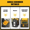 NEWDEWALT DW089LG 12 lines Laser Level 360 Self-Leveling Laser Level Horizontal And Vertical 12V Battery Tool Cross Line 4
