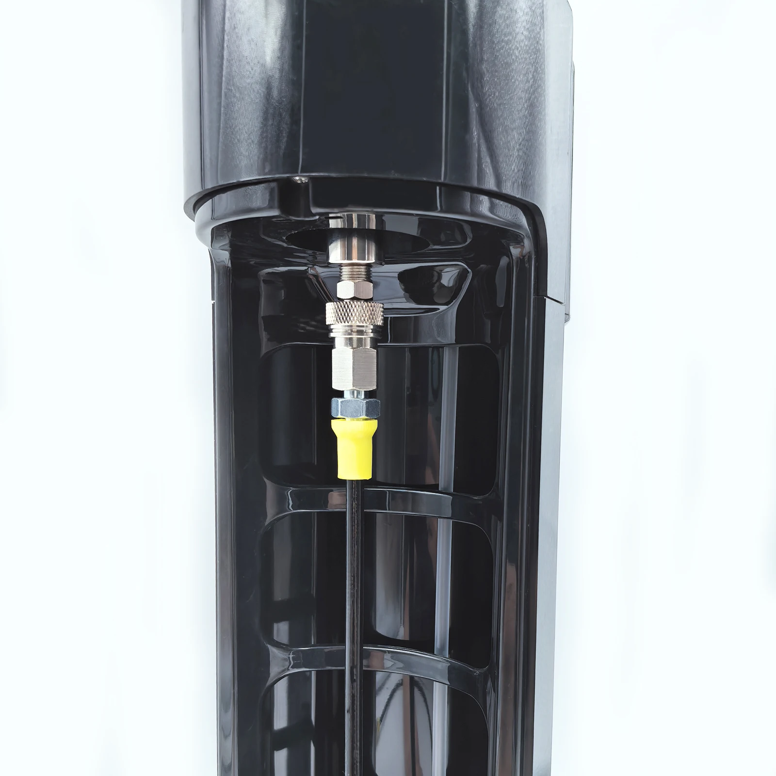 CO2 Tank Adapter Kit Soda Machine Filling To External CO2 W21.8-14 G3/4 CGA320 With Quick Disconnect Connector