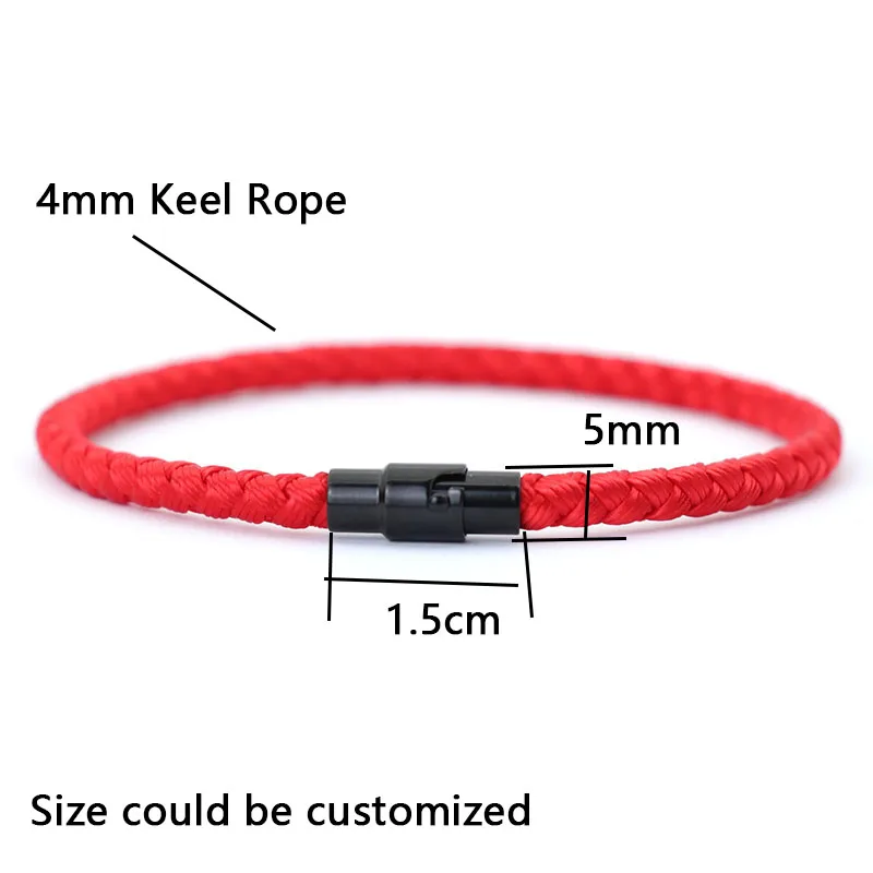 Grade A Keel Rope Bracelet Men Femme Lucky Red Thread Braclet Attract Mirco Magentic Couple Braslet Wealth Prosperity Brazalete - Image 6
