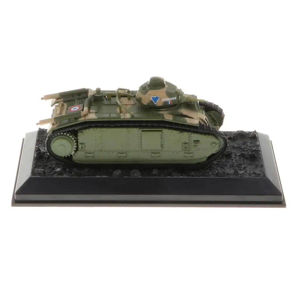 

Французский танк, масштаб 1/72, литый под давлением танк, модель танка В1