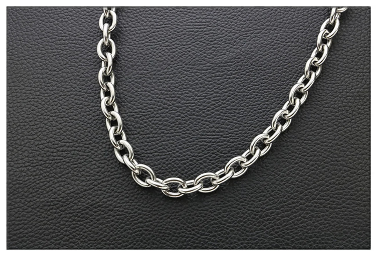 Chains Non Welded Link Chain Decorative Chain Oval Chain - China Welded  Chain, Straight Link Chain