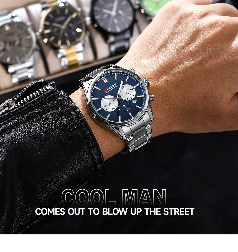 Curren 8446 Men's Watch description image 7