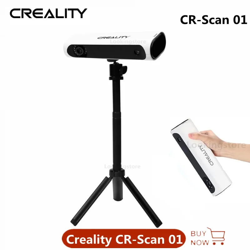 Creality CR-Scan 01 3D 스캐너, 고정밀 자동 매칭 3D 프린터, 산업용 키트, OBJ 및 STL 출력 지원