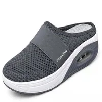 Woman Sandals Shoes Summer Plus Size Sandals Woman Slip On Women's Shoes Wedge Women Shoe Retro Footwear Female Woman Slippers