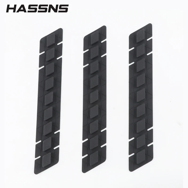HASSNS Mtb Silicone Chain Protector Bicycle Frame Protector Mountain Road Bike Chain Cover Current Stickers Frame Protective