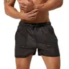 SEOBEAN Men's Summer Shorts Mesh Lined Quick-drying Beach Shorts 100% Nylon Gym Fitness Surf Trunks Shorts Sexy Men Board Shorts 3