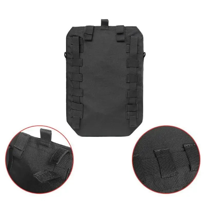 Tactical Plate Carrier Backpack Airsoft Combat EDC Hydration Pouch Water Bladder Hunting Vest Hydration Bag Gear 5