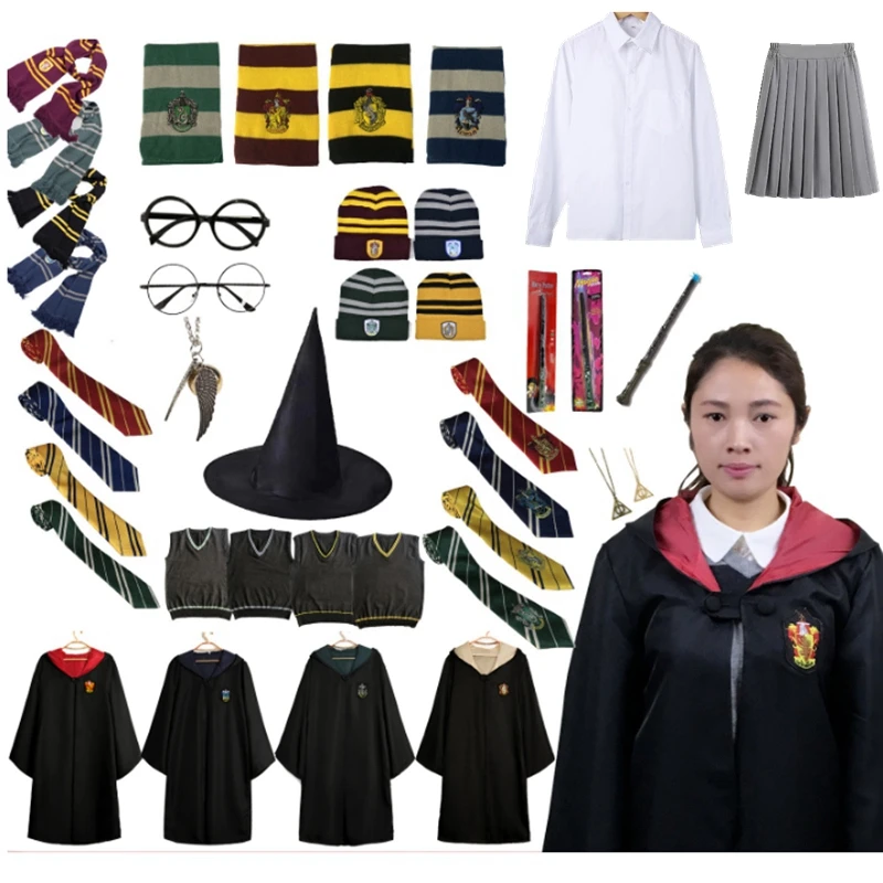 Costume Harry Potter Pour Enfants Et Adultes, Vêtements De Fête