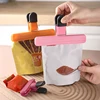 2pcs Portable Kitchen Storage Food Snack Sealed Bag Clip Large Potato Chips Bag Clip Plastic Tool Food Clip for Coffee Bread Bag 2