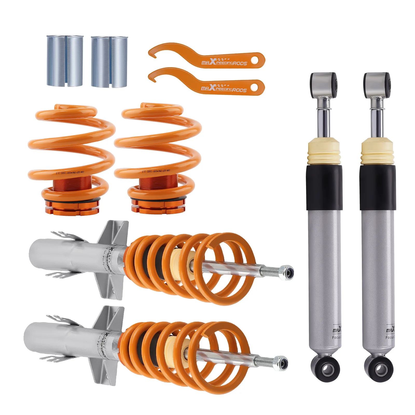 Kit Sospensione Coilover Per Vw T5 T5.1 T6 T6.1 Transporter 5 Van T28 T30 Ammortizzatore Ammortizzatore Coilover Molla Elicoidale